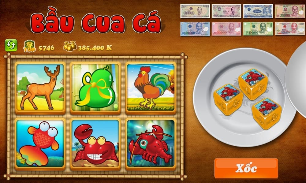 Tìm hiểu luật chơi game bầu cua tôm cá 79king2 